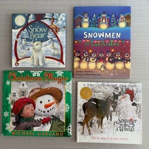 Lot of 4 Christmas/Winter Children’s Hardback Books